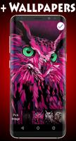 Owl Lock Screen & Wallpapers capture d'écran 2