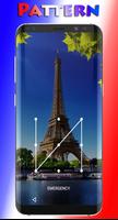 Paris Eiffel Tower Lock Screen скриншот 3