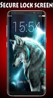 Wolf Lock Screen Affiche