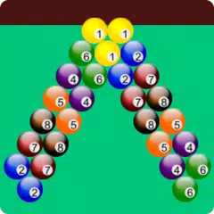 bubble shooter billiards game APK download