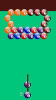bubble shooter billiards game screenshot 2