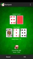 Blackjack 21 card game 스크린샷 1