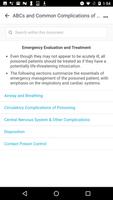 3 Schermata Poisoning & Drug Overdose Ref.