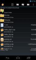 AndroZip™ FREE File Manager اسکرین شاٹ 1