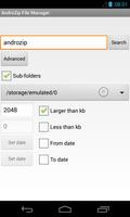 Datei-Manager AndroZip Screenshot 3