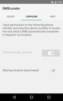 برنامه‌نما SMS Locator عکس از صفحه