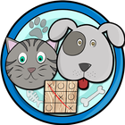 Tic Tac Toe Cats and Dogs 图标