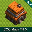 New COC 2018 Town Hall 5 Maps APK