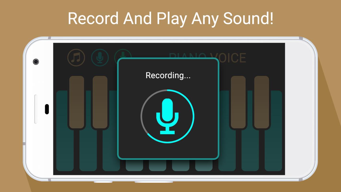 Piano Voice - Record & Play APK Download - Free Music ...