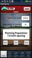 Planting Population Calculator capture d'écran 2