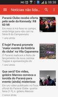 Notícias do Paraná Clube capture d'écran 3