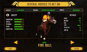 Virtual Horse Racing Champion syot layar 1