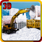 Snow Plow Excavator Rescue icono