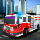 Firefighter Truck Rescue 911 أيقونة