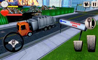 Garbage Dump Truck Sim 2016 screenshot 1