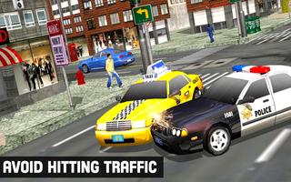Taxi Driving Duty 3D Affiche