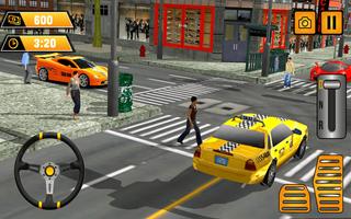 Taxi Driving Duty 3D capture d'écran 2