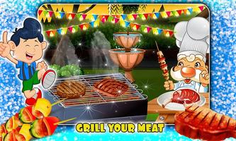 Beef Steak BBQ Grill Party syot layar 2
