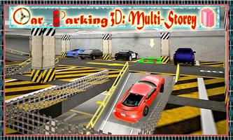 Car Parking 3d: Multi Storey Affiche