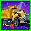 車のトラックのタイヤの修理店 - 自動車のガレージの整備工場 APK
