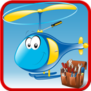 クレイジーヘリコプタービルダーゲーム APK
