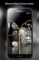 برنامه‌نما Diamond Zipper Screen Lock عکس از صفحه