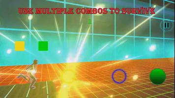 Neón Corredor: Parkour Juego Poster