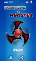 Fidget Spinner Hero Vs Incredible Spider Monster Affiche