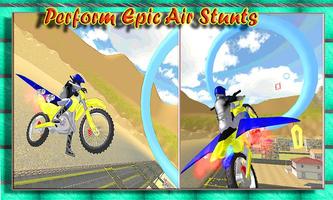Flying Bike - Traffic Rider capture d'écran 2