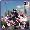 Bicicleta voando: Polícia APK