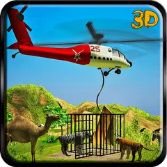 Скачать Helicopter Animal Transporter APK