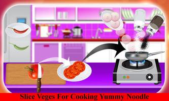 Hot Noodle Little Chef Cooking اسکرین شاٹ 1