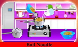 Hot Noodle Little Chef Cooking Ekran Görüntüsü 2
