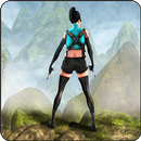 Secret Agent Lara: Lost Temple Jungle Run game APK
