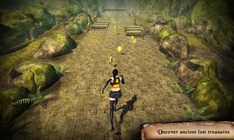 Secret Agent Lara: Lost Temple Jungle Run game capture d'écran 3