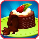 溶けた溶岩ケーキメーカー：楽しい料理シェフのゲーム APK