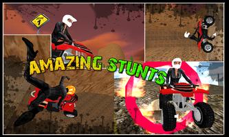 Montanha Quad Bike Stunts imagem de tela 2