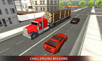BigRig USA Truck Parking Juego captura de pantalla 1