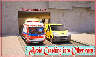 Ambulance Parking Multi-Storey Affiche