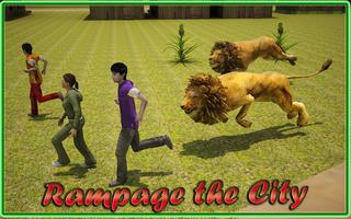 Rage of Jungle King Lion Screenshot 1