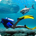 Underwater Scuba Diver Survival: Shark Hunger Game icon