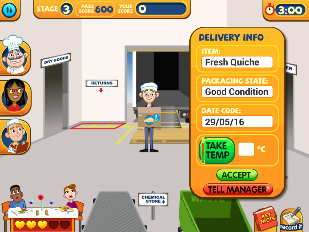 A Game to Train Food Safety for Android APK Download