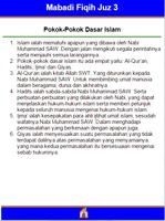 Mabadi Fiqih Juz 3 Ekran Görüntüsü 1