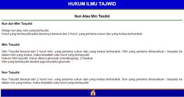 Belajar hukum "ilmu tajwid" Lengkap Edisi Terbaru! capture d'écran 2