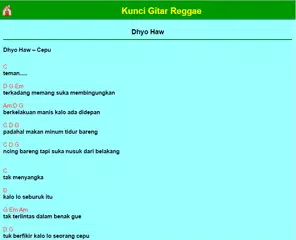 download Kunci Gitar Reggae APK