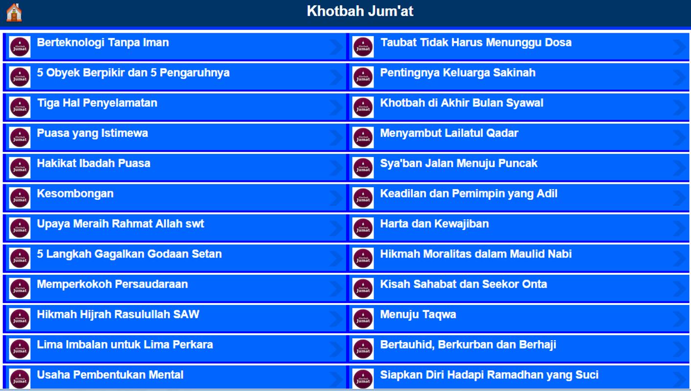 Khotbah Jumat APK Download - Free Books & Reference APP 