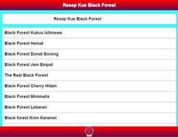Resep Kue Black Forest capture d'écran 2