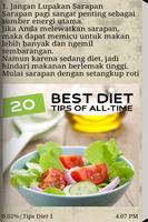 10 Tips Diet Sehat スクリーンショット 1