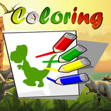 Dinosaurs Colouring Kids Game