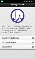 AHCA Mobile Facility Locator poster